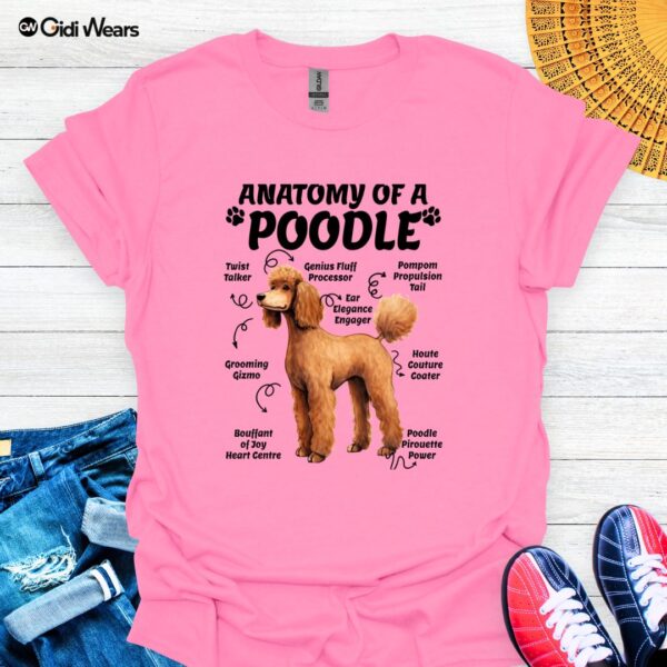 Anatomy of a Poodle T-Shirt – A Fun and Stylish Must-Have for Poodle Lovers