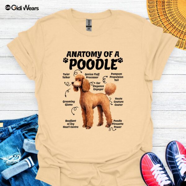 Anatomy of a Poodle T-Shirt – A Fun and Stylish Must-Have for Poodle Lovers