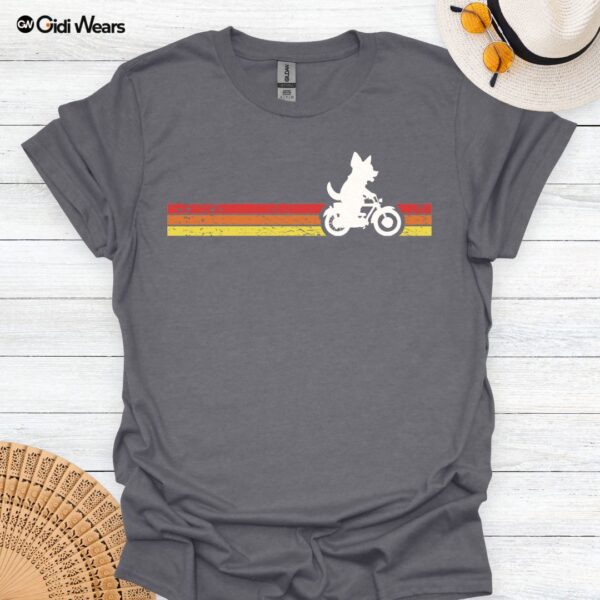 Bicycle Riders Unisex T-Shirt - Dogs Design for Dog-Loving Cyclists