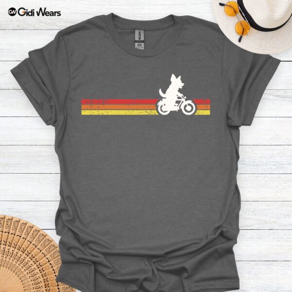 Bicycle Riders Unisex T-Shirt - Dogs Design for Dog-Loving Cyclists