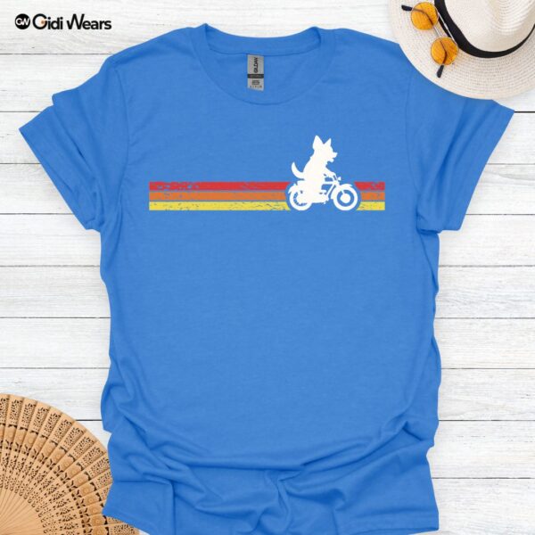 Bicycle Riders Unisex T-Shirt - Dogs Design for Dog-Loving Cyclists