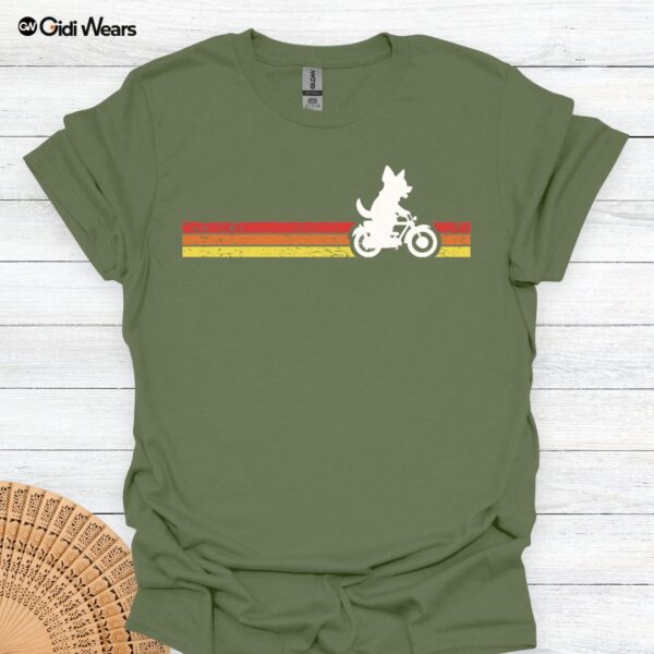 Bicycle Riders Unisex T-Shirt - Dogs Design for Dog-Loving Cyclists