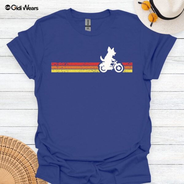 Bicycle Riders Unisex T-Shirt - Dogs Design for Dog-Loving Cyclists
