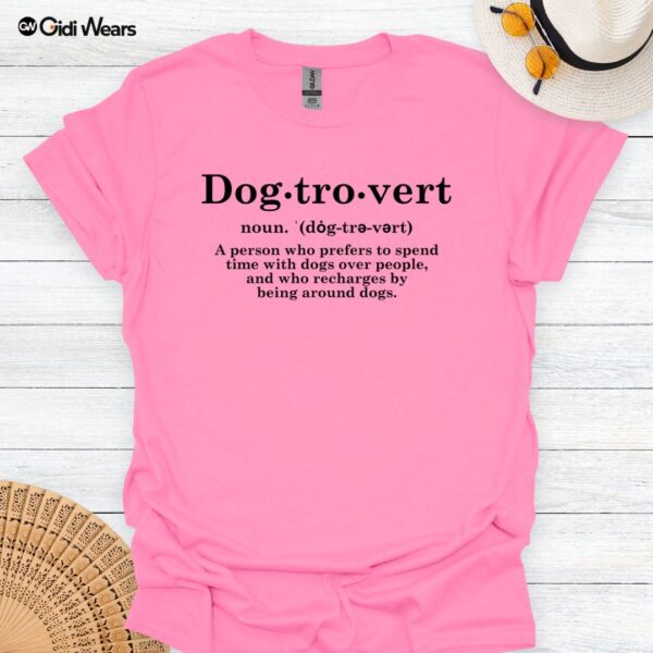 Dogtrovert T-Shirt – Perfect for Introverted Dog Lovers | Comfortable, Stylish, and Dog-Person Approved