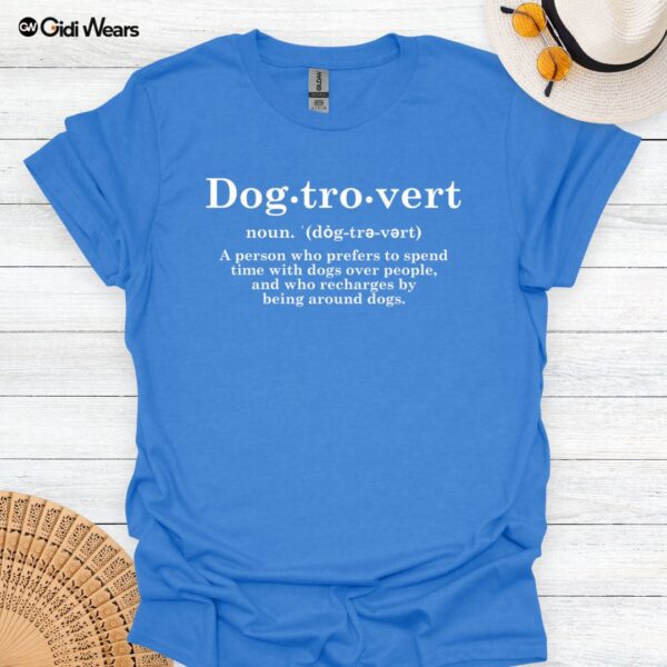 Dogtrovert T-Shirt – Perfect for Introverted Dog Lovers | Comfortable, Stylish, and Dog-Person Approved