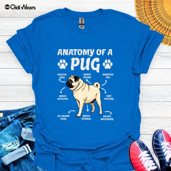 Anatomy of a Pug T-Shirt – A Playful Design for Pug Lovers and Dog Enthusiasts