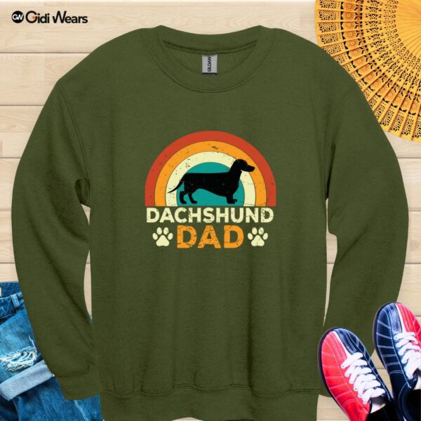 Dachshund Dad Sweatshirt – Cozy, Funny, and Perfect for Proud Wiener Dog Lovers