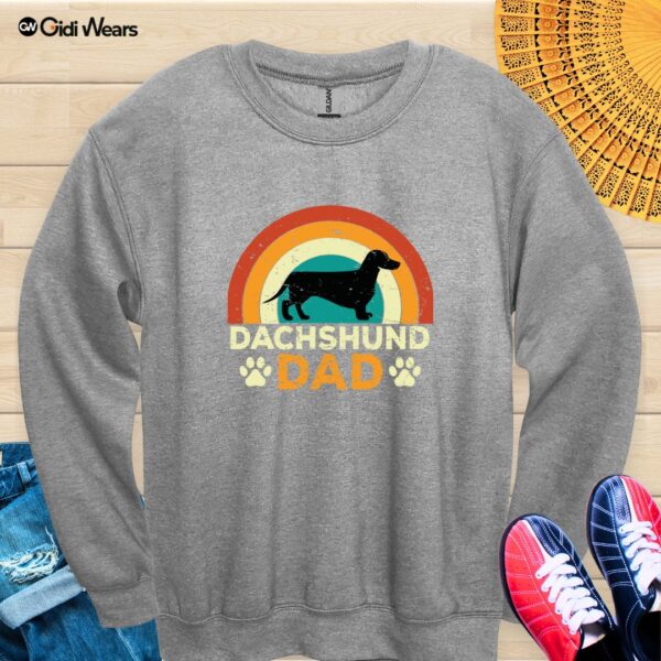 Dachshund Dad Sweatshirt – Cozy, Funny, and Perfect for Proud Wiener Dog Lovers