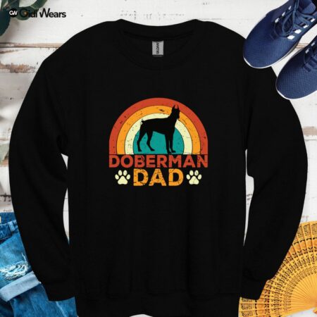 Doberman Dad Sweatshirt – Celebrate Your Loyal Companion in Style