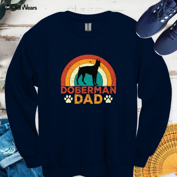 Doberman Dad Sweatshirt – Celebrate Your Loyal Companion in Style