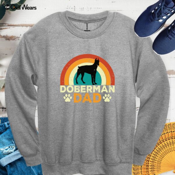 Doberman Dad Sweatshirt – Celebrate Your Loyal Companion in Style