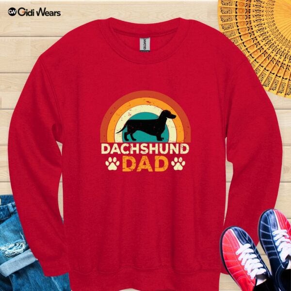 Dachshund Dad Sweatshirt – Cozy, Funny, and Perfect for Proud Wiener Dog Lovers
