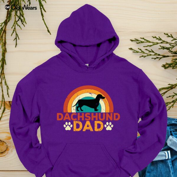 Dachshund Dad Hoodie – The Ultimate Cozy Gear for Proud Wiener Dog Lovers