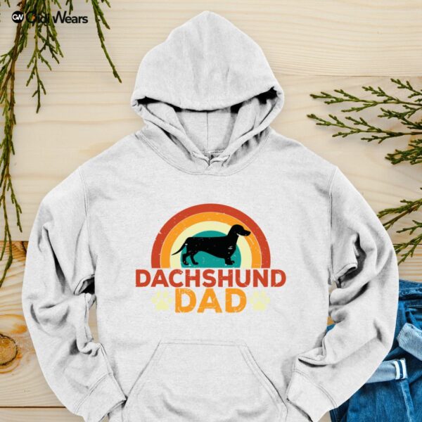 Dachshund Dad Hoodie – The Ultimate Cozy Gear for Proud Wiener Dog Lovers