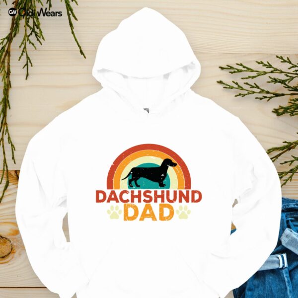 Dachshund Dad Hoodie – The Ultimate Cozy Gear for Proud Wiener Dog Lovers