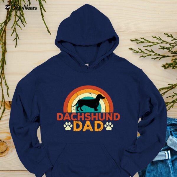 Dachshund Dad Hoodie – The Ultimate Cozy Gear for Proud Wiener Dog Lovers