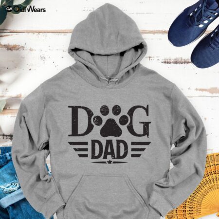 Dog Dad Hoodie – Cozy, Funny, and Paws-itively Perfect for Proud Pet Parents