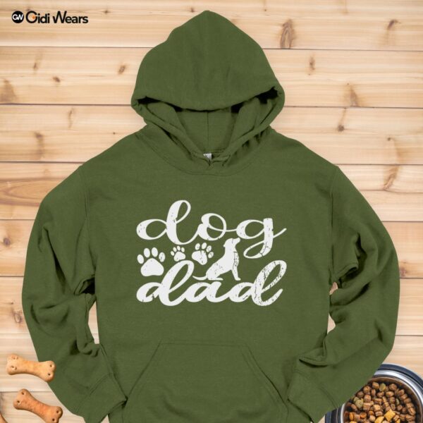 Best Dog Dad Ever Hoodie | Funny Pet Parent Gift | Father's Day Dog Lover Hoodie | Custom Dog Owner Apparel