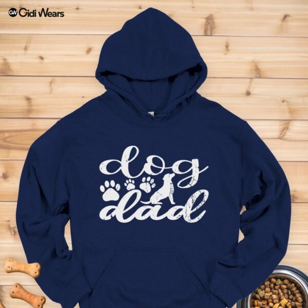 Best Dog Dad Ever Hoodie | Funny Pet Parent Gift | Father's Day Dog Lover Hoodie | Custom Dog Owner Apparel