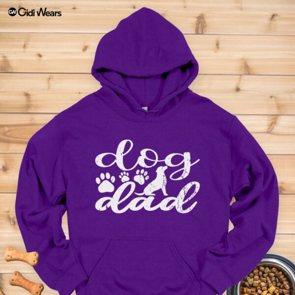 Best Dog Dad Ever Hoodie | Funny Pet Parent Gift | Father's Day Dog Lover Hoodie | Custom Dog Owner Apparel