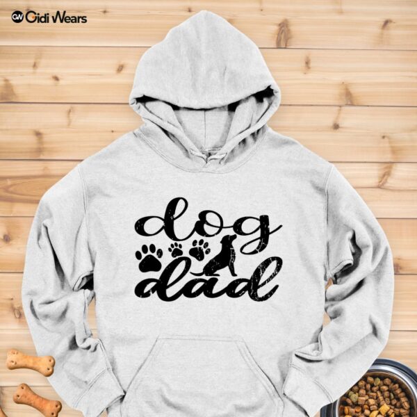Best Dog Dad Ever Hoodie | Funny Pet Parent Gift | Father's Day Dog Lover Hoodie | Custom Dog Owner Apparel