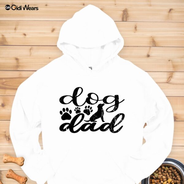 Best Dog Dad Ever Hoodie | Funny Pet Parent Gift | Father's Day Dog Lover Hoodie | Custom Dog Owner Apparel