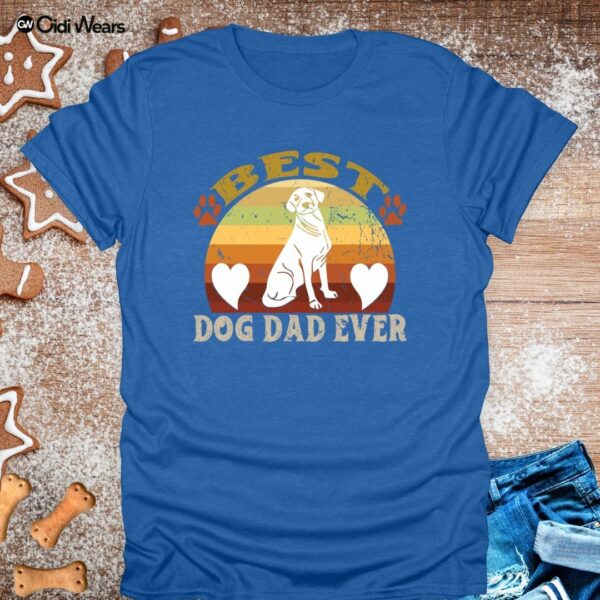 Best Dog Dad Ever T-Shirt – Perfect for Proud Pup Fathers Everywhere!