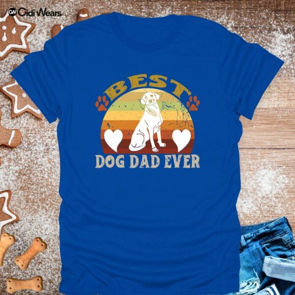 Best Dog Dad Ever T-Shirt – Perfect for Proud Pup Fathers Everywhere!