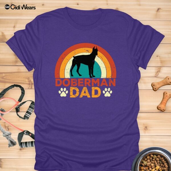 Doberman Dad T-Shirt – Bold, Loyal, and Proud Like Your Pup!