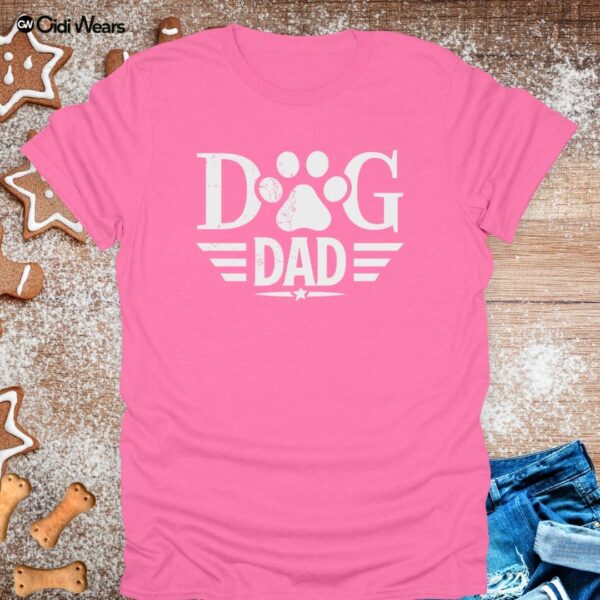 Captain Dog Dad T-Shirt – The Ultimate Tee for Pet-Loving Heroes