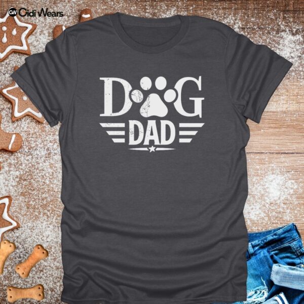 Captain Dog Dad T-Shirt – The Ultimate Tee for Pet-Loving Heroes