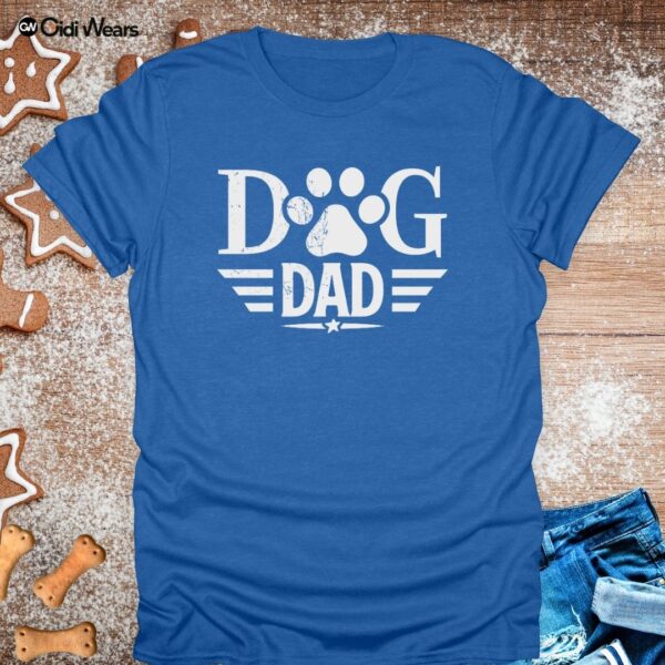 Captain Dog Dad T-Shirt – The Ultimate Tee for Pet-Loving Heroes