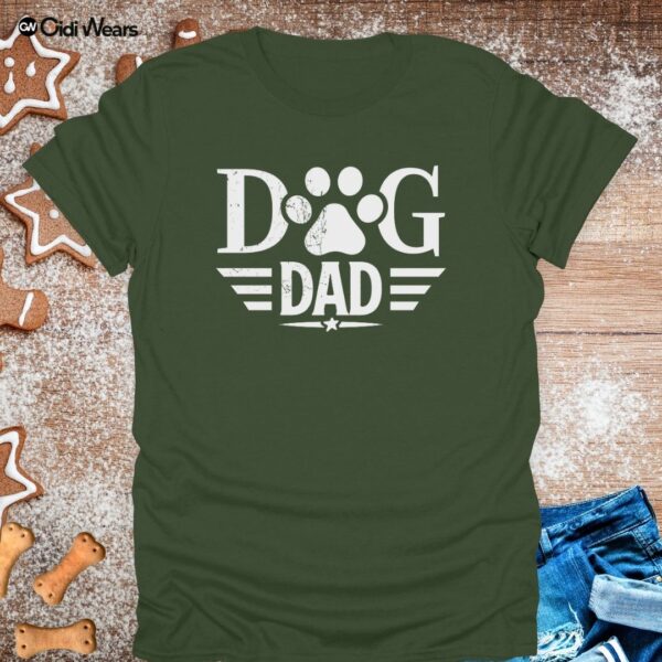 Captain Dog Dad T-Shirt – The Ultimate Tee for Pet-Loving Heroes