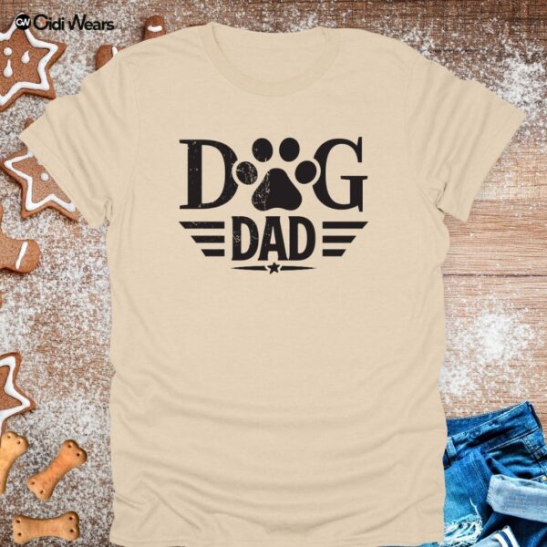 Captain Dog Dad T-Shirt – The Ultimate Tee for Pet-Loving Heroes