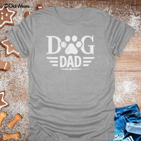 Captain Dog Dad T-Shirt – The Ultimate Tee for Pet-Loving Heroes