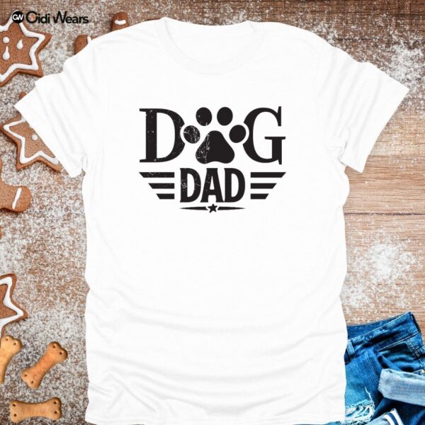 Captain Dog Dad T-Shirt – The Ultimate Tee for Pet-Loving Heroes