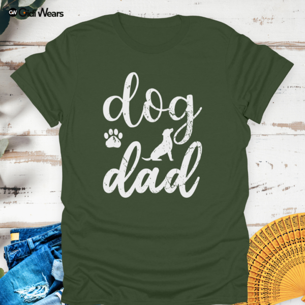 Dog Dad T-Shirt – The Ultimate Tee for Proud Pup Fathers with a Sense of Humor