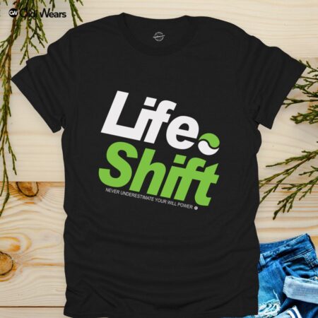Life Shift T-Shirt – Shift Gears from Fetch to Frag Sessions - Gidi Wears